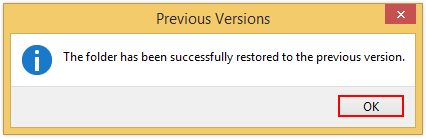 restore home folder